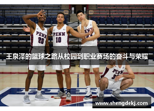 王泉泽的篮球之路从校园到职业赛场的奋斗与荣耀