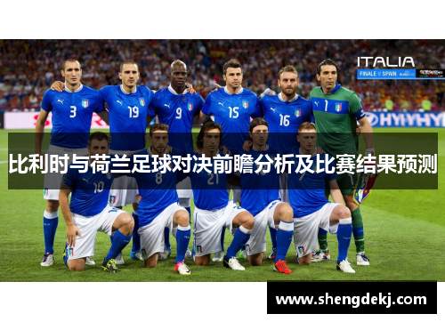比利时与荷兰足球对决前瞻分析及比赛结果预测